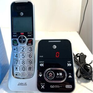 AT&T Cordless Answering System, Caller ID, Call Waiting CRL32102 Tested